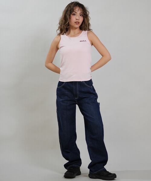 RVCA（ルーカ）の「RVCA/ルーカ レディース タンクトップ BG043353（タンクトップ・レディース・ライトピンク/オフホワイト/スミクロ・S/M）」の19枚目の写真