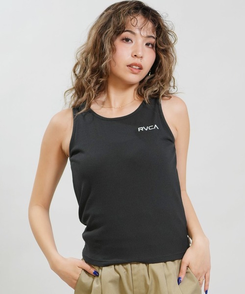 RVCA（ルーカ）の「RVCA/ルーカ レディース タンクトップ BG043353（タンクトップ・レディース・ライトピンク/オフホワイト/スミクロ・S/M）」の11枚目の写真