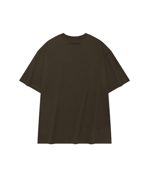 DYSFUNCT(ディスファンクト)の「BE READY T-SHIRT(KHAKI)(Tシャツ/カットソー・メンズ・その他・SMALL/MEDIUM/LARGE)」の2枚目の写真