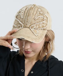 ANAP | ワッペン ダメージデニム キャップ(キャップ)