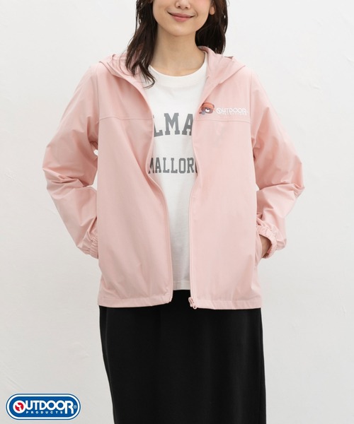Honeys(ハニーズ)の「【アクティブウェア・ストレッチ・UVカット】OUTDOOR PRODUCTS/ブルゾン(ブルゾン・レディース・サックスブルー/オフホワイト/ネイビー/ピンク・L/LL/M/S)」の4枚目の写真