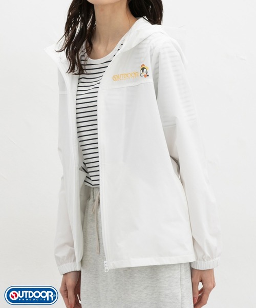 Honeys(ハニーズ)の「【アクティブウェア・ストレッチ・UVカット】OUTDOOR PRODUCTS/ブルゾン(ブルゾン・レディース・サックスブルー/オフホワイト/ネイビー/ピンク・L/LL/M/S)」の7枚目の写真