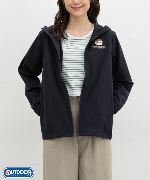 Honeys(ハニーズ)の「【アクティブウェア・ストレッチ・UVカット】OUTDOOR PRODUCTS/ブルゾン(ブルゾン・レディース・サックスブルー/オフホワイト/ネイビー/ピンク・L/LL/M/S)」の11枚目の写真