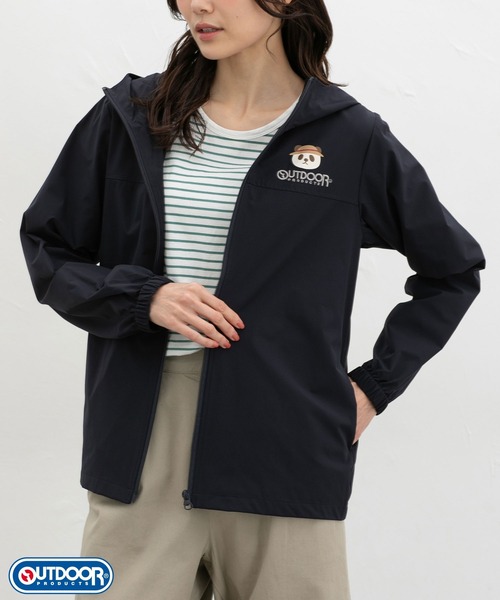 Honeys(ハニーズ)の「【アクティブウェア・ストレッチ・UVカット】OUTDOOR PRODUCTS/ブルゾン(ブルゾン・レディース・サックスブルー/オフホワイト/ネイビー/ピンク・L/LL/M/S)」の12枚目の写真