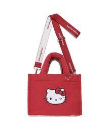 sanrio house（サンリオハウス）の「ハローキティ 2WAYハートキルティングバッグ（ハンドバッグ）」