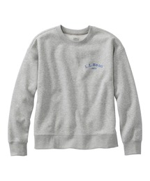 L.L.Bean（エルエルビーン）の「エッセンシャル・スウェットシャツ、クルーネック ロゴ 米国フィット・プチ（スウェット）」