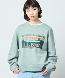 L.L.Bean（エルエルビーン）の「エッセンシャル・スウェットシャツ、クルーネック ロゴ 米国フィット・プチ（スウェット）」