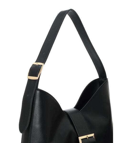 Te chichi（テチチ）の「ワンバックルショルダーバッグ（ハンドバッグ・レディース・ブラック/グレー・F）」の9枚目の写真