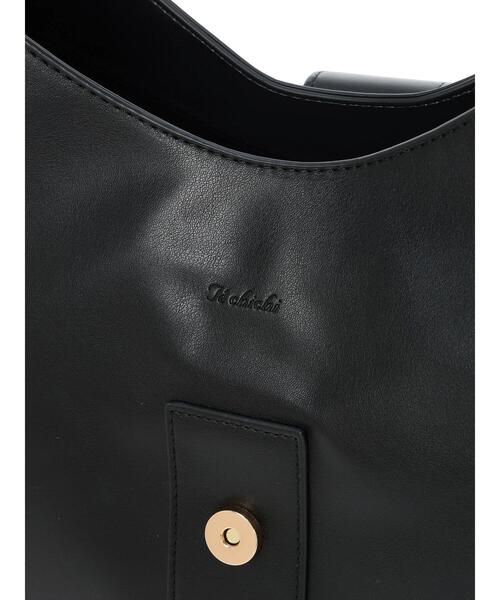 Te chichi（テチチ）の「ワンバックルショルダーバッグ（ハンドバッグ・レディース・ブラック/グレー・F）」の11枚目の写真