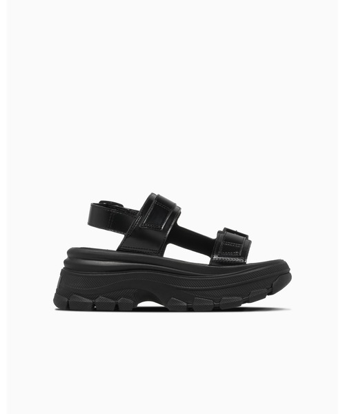 CONVERSE ALL STAR(コンバースオールスター)の「ALL STAR TREKWAVE SANDAL / オールスター トレックウエーブ サンダル(サンダル・レディース・ブラック×ブラック・7.5/6.5/5/4/3)」の3枚目の写真
