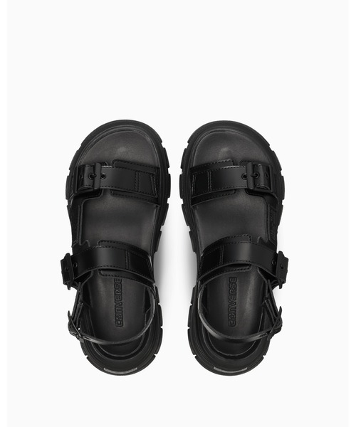 CONVERSE ALL STAR(コンバースオールスター)の「ALL STAR TREKWAVE SANDAL / オールスター トレックウエーブ サンダル(サンダル・レディース・ブラック×ブラック・7.5/6.5/5/4/3)」の4枚目の写真