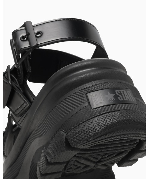 CONVERSE ALL STAR(コンバースオールスター)の「ALL STAR TREKWAVE SANDAL / オールスター トレックウエーブ サンダル(サンダル・レディース・ブラック×ブラック・7.5/6.5/5/4/3)」の8枚目の写真