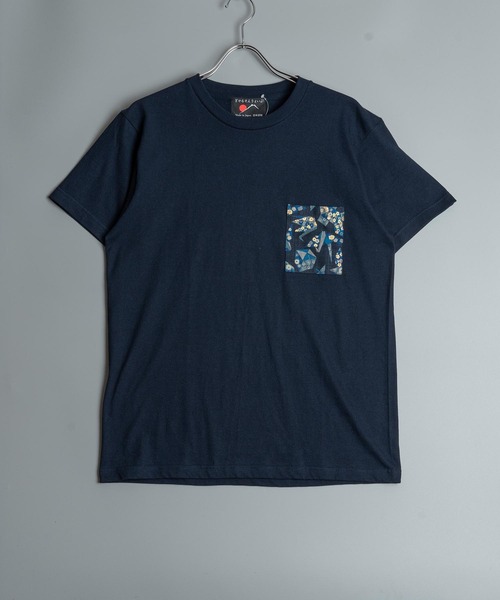 garsonwave(ギャルソンウェーブ)の「和柄 ポケット デザイン T シャツ(Tシャツ/カットソー・メンズ・G/I/K/L/M/N/D/F/H/J/E/B/O・L/XL/M)」の1枚目の写真