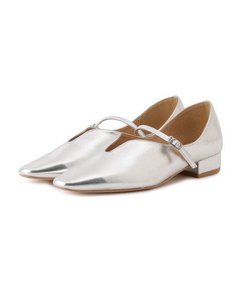 ROPE' PICNIC(ロペピクニック)の「スクエアトゥローヒールストラップシューズ(パンプス・レディース・ブラック/キナリ・24.5/24/23/23.5)」の14枚目の写真