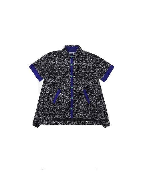 unica(ユニカ)の「many Bear カラーシャツ(シャツ/ブラウス・キッズ・ブラック/オフホワイト・L/XL)」の18枚目の写真