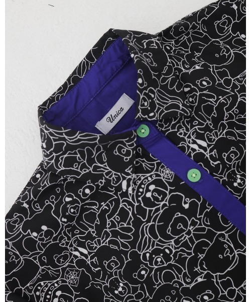 unica(ユニカ)の「many Bear カラーシャツ(シャツ/ブラウス・キッズ・ブラック/オフホワイト・L/XL)」の20枚目の写真