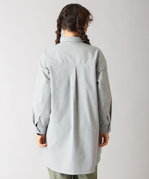 Columbia(コロンビア)の「UVカット Columbia/ ウィメンズ トゥリースワロー シャツドレス /コロンビア(シャツ/ブラウス・レディース・ネイビー/ダークネイビー・S/M/L/XL)」の3枚目の写真