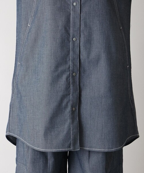 Columbia(コロンビア)の「UVカット Columbia/ ウィメンズ トゥリースワロー シャツドレス /コロンビア(シャツ/ブラウス・レディース・ネイビー/ダークネイビー・S/M/L/XL)」の14枚目の写真