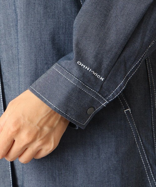 Columbia(コロンビア)の「UVカット Columbia/ ウィメンズ トゥリースワロー シャツドレス /コロンビア(シャツ/ブラウス・レディース・ネイビー/ダークネイビー・S/M/L/XL)」の16枚目の写真