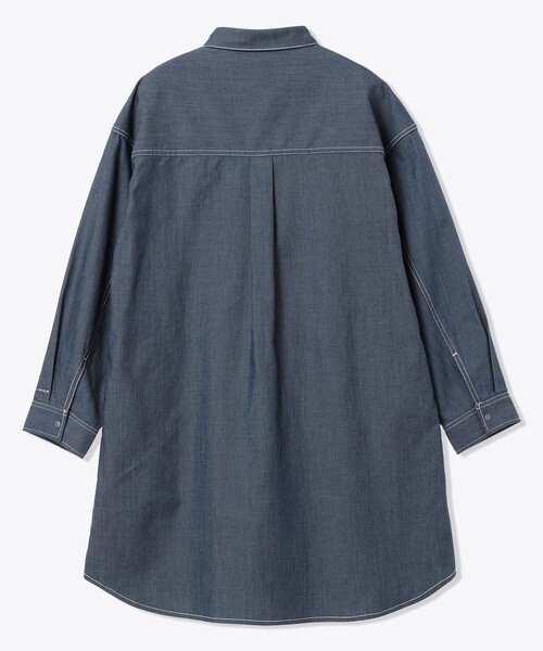 Columbia(コロンビア)の「UVカット Columbia/ ウィメンズ トゥリースワロー シャツドレス /コロンビア(シャツ/ブラウス・レディース・ネイビー/ダークネイビー・S/M/L/XL)」の20枚目の写真