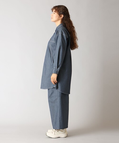 Columbia(コロンビア)の「UVカット Columbia/ ウィメンズ トゥリースワロー シャツドレス /コロンビア(シャツ/ブラウス・レディース・ネイビー/ダークネイビー・S/M/L/XL)」の22枚目の写真