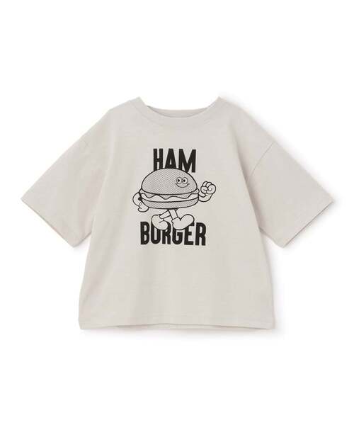 b・ROOM（ビールーム）の「【防汚・速乾・型崩れしない】ジャンクフードアソートプリントTシャツ（Tシャツ/カットソー・キッズ・ネイビー/レッド系その他/モカ/ブラック・130cm/120cm/150cm/140cm/100cm/110cm）」の7枚目の写真