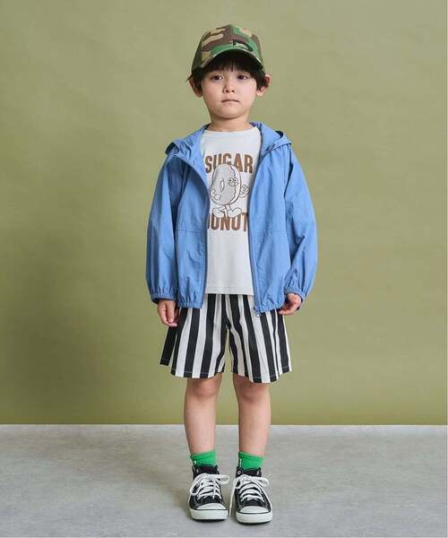 b・ROOM（ビールーム）の「【防汚・速乾・型崩れしない】ジャンクフードアソートプリントTシャツ（Tシャツ/カットソー・キッズ・ネイビー/レッド系その他/モカ/ブラック・130cm/120cm/150cm/140cm/100cm/110cm）」の22枚目の写真