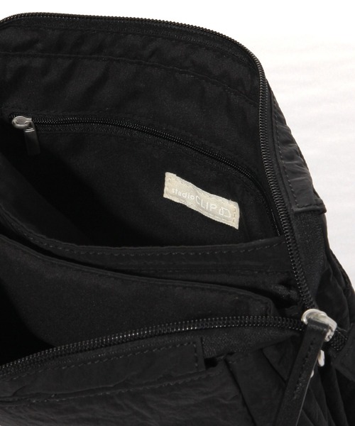 studio CLIP(スタディオクリップ)の「【5ルーム構造】アソートショルダーバッグ(ショルダーバッグ・レディース・ブラック/ピンク/ブラウン/グレー・FREE)」の12枚目の写真