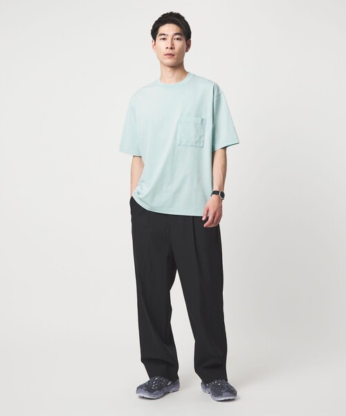 green label relaxing（グリーンレーベルリラクシング）の「ヴィンテージライク 半袖 カットソー Tシャツ（Tシャツ/カットソー・メンズ・レッド/ライトブルー/ライトグレー・XL/S/M/L）」の7枚目の写真