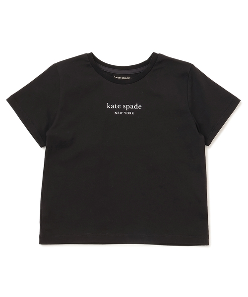 kate spade new york kids（ケイトスペードニューヨーク）の「ベーシックロゴTシャツ（Tシャツ/カットソー・キッズ・エメラルド/オフホワイト/ブラック・140cm/130cm/110cm/160cm/150cm/120cm）」の3枚目の写真