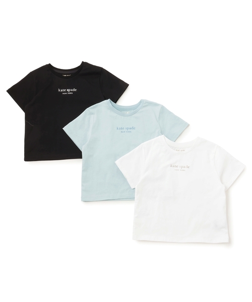 kate spade new york kids（ケイトスペードニューヨーク）の「ベーシックロゴTシャツ（Tシャツ/カットソー・キッズ・エメラルド/オフホワイト/ブラック・140cm/130cm/110cm/160cm/150cm/120cm）」の7枚目の写真