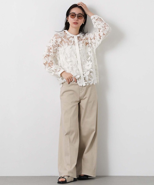 Healthy denim(ヘルシーデニム)の「WildGinger(デニムパンツ・レディース・ベージュ/ピンク・23/24/25)」の3枚目の写真