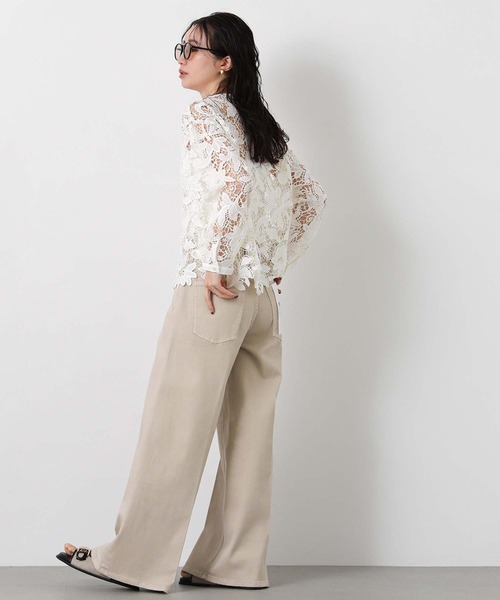 Healthy denim(ヘルシーデニム)の「WildGinger(デニムパンツ・レディース・ベージュ/ピンク・23/24/25)」の4枚目の写真