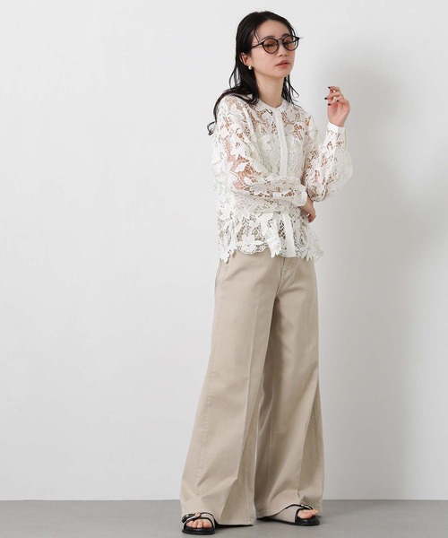 Healthy denim(ヘルシーデニム)の「WildGinger(デニムパンツ・レディース・ベージュ/ピンク・23/24/25)」の6枚目の写真