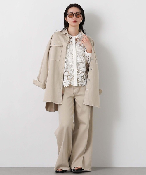 Healthy denim(ヘルシーデニム)の「WildGinger(デニムパンツ・レディース・ベージュ/ピンク・23/24/25)」の11枚目の写真