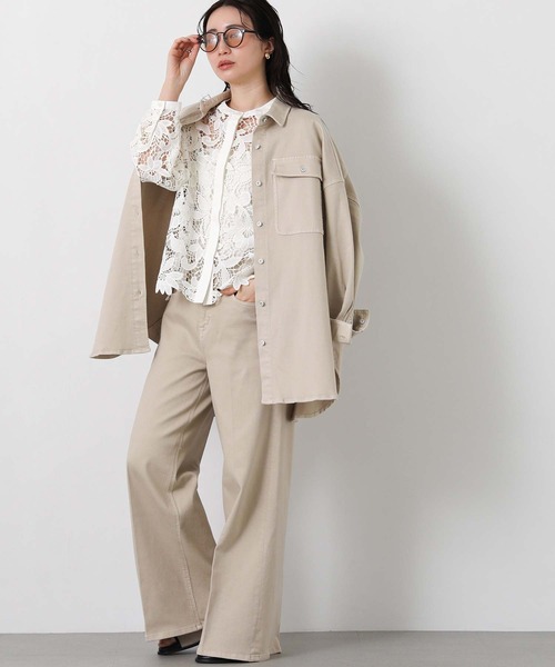 Healthy denim(ヘルシーデニム)の「WildGinger(デニムパンツ・レディース・ベージュ/ピンク・23/24/25)」の12枚目の写真