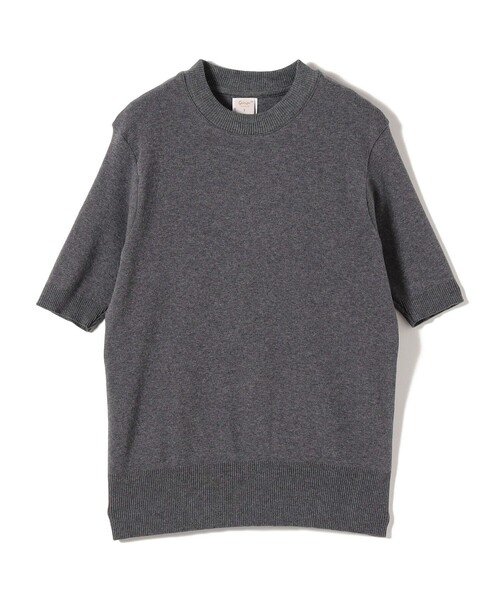 gicipi(ジチピ)の「gicipi:5分袖 プルオーバー(CRISTALLO)(Tシャツ/カットソー・レディース・オフホワイト/グレー/レッド/ブラック・ONE SIZE)」の3枚目の写真