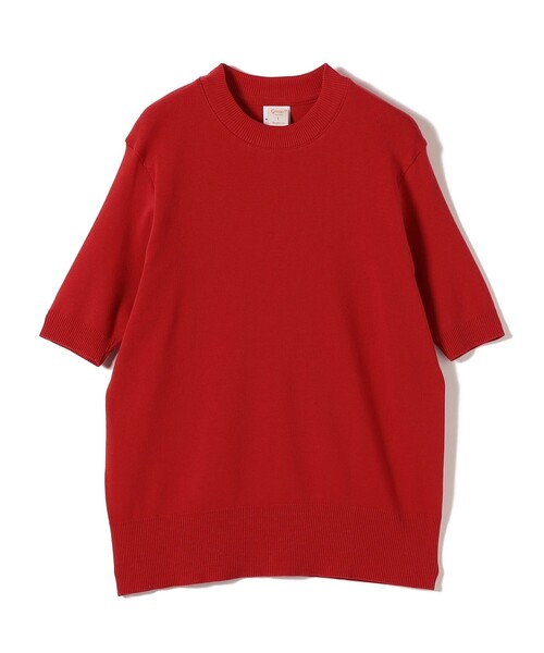gicipi(ジチピ)の「gicipi:5分袖 プルオーバー(CRISTALLO)(Tシャツ/カットソー・レディース・オフホワイト/グレー/レッド/ブラック・ONE SIZE)」の4枚目の写真