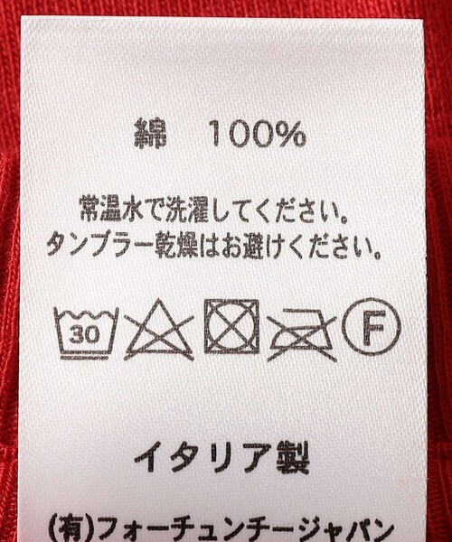 gicipi(ジチピ)の「gicipi:5分袖 プルオーバー(CRISTALLO)(Tシャツ/カットソー・レディース・オフホワイト/グレー/レッド/ブラック・ONE SIZE)」の13枚目の写真