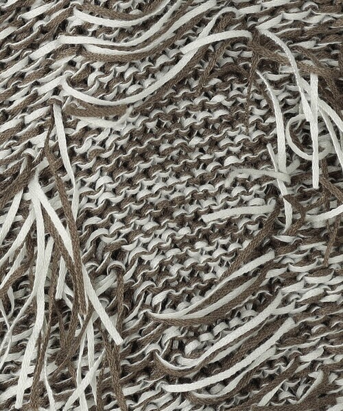 NICOLE white（ニコルホワイト）の「テープヤーンカーディガン（カーディガン/ボレロ・レディース・ベージュ/カーキ・FREE）」の13枚目の写真