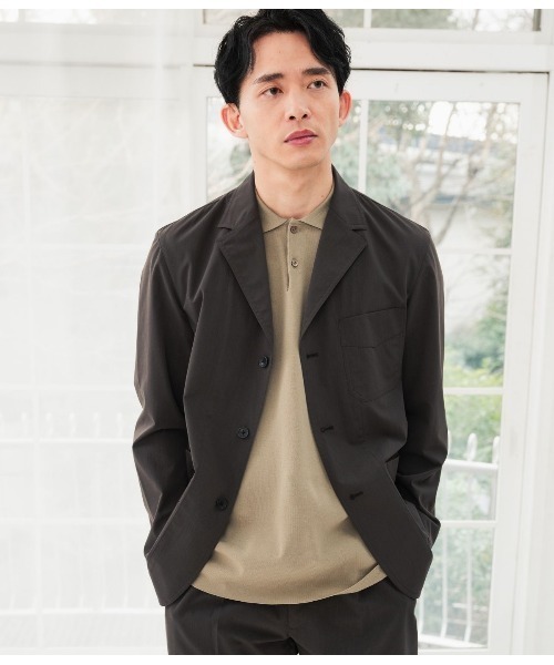 NEWYORKER - 【新品未使用】ニューヨーカー　サマージャケット　ブラウン セール】NEWYORKER｜ニューヨーカーのジャケット/アウター（ブラウン