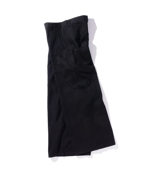 GOAT ESSENCE（ゴートエッセンス）の「COTTON BAGGY PANTS（デニムパンツ・メンズ・ブラック/ホワイト・2/1）」の6枚目の写真
