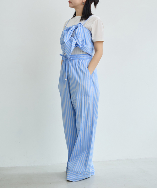 IENA LA BOUCLE（イエナラブークル）の「IENA LA BOUCLE トリアセベロアTシャツ（Tシャツ/カットソー・レディース・ブラウン/ホワイト/ブラック・FREE）」の13枚目の写真