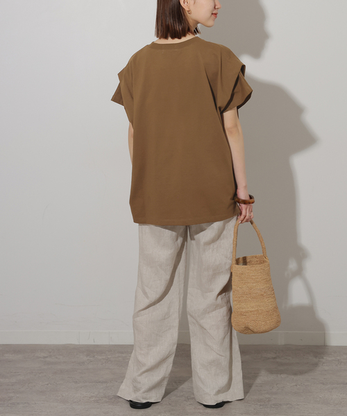 JOURNAL STANDARD relume オーシバル　カットソー 追加 / 新色》ショルダータックルーズプルオーバー（Tシャツ
