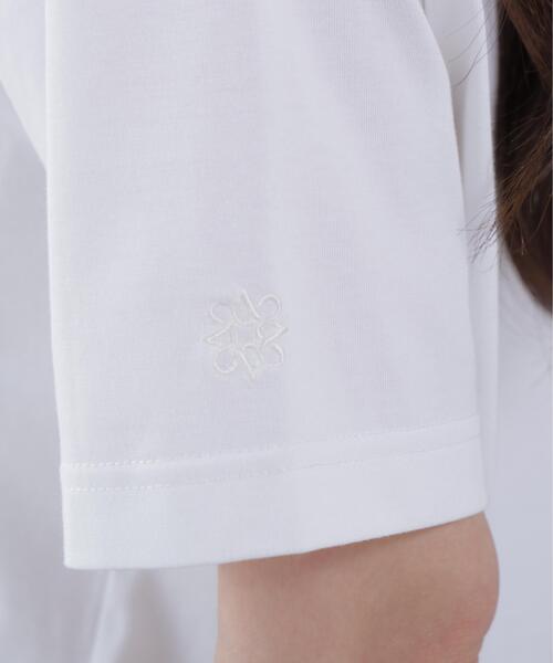 St ANDREWS(セントアンドリュース)の「【St ANDREWS】プレーティング天竺半袖Tシャツ (WOMENS)(Tシャツ/カットソー・レディース・ホワイト/ブラック・M/S)」の10枚目の写真