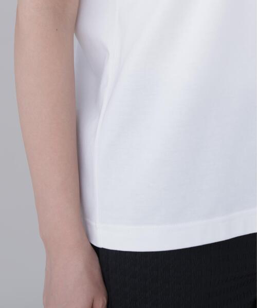 St ANDREWS(セントアンドリュース)の「【St ANDREWS】プレーティング天竺半袖Tシャツ (WOMENS)(Tシャツ/カットソー・レディース・ホワイト/ブラック・M/S)」の9枚目の写真