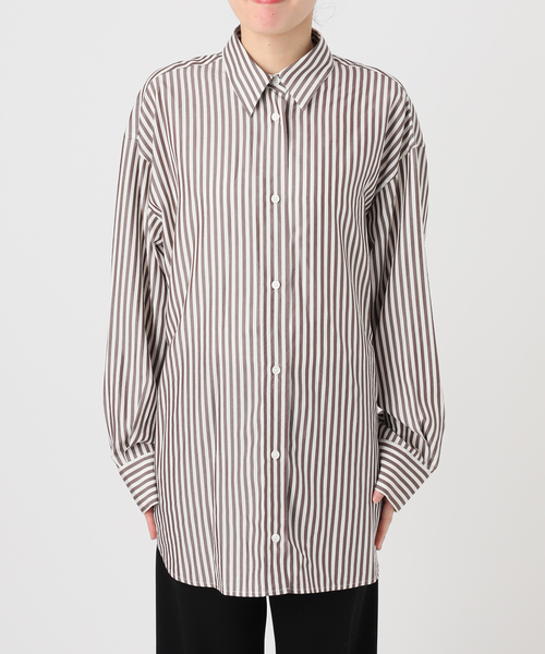 Deuxieme Classe(ドゥーズィエムクラス)の「* Freestyle シャツ(stripe)(シャツ/ブラウス・レディース・チョコ・FREE)」の14枚目の写真