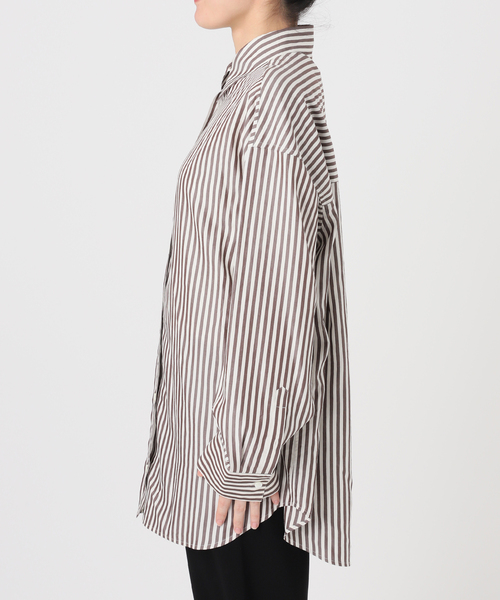 Deuxieme Classe(ドゥーズィエムクラス)の「* Freestyle シャツ(stripe)(シャツ/ブラウス・レディース・チョコ・FREE)」の15枚目の写真