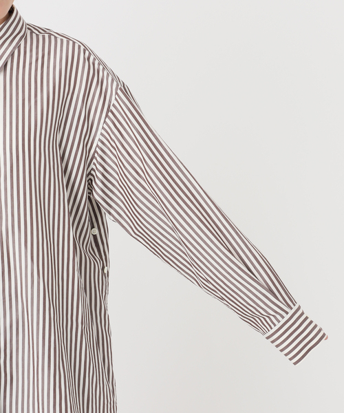 Deuxieme Classe(ドゥーズィエムクラス)の「* Freestyle シャツ(stripe)(シャツ/ブラウス・レディース・チョコ・FREE)」の18枚目の写真