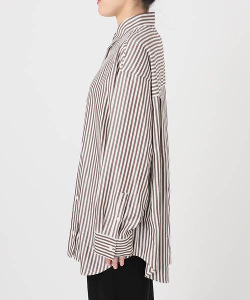 Deuxieme Classe(ドゥーズィエムクラス)の「* Freestyle シャツ(stripe)(シャツ/ブラウス・レディース・チョコ・FREE)」の20枚目の写真